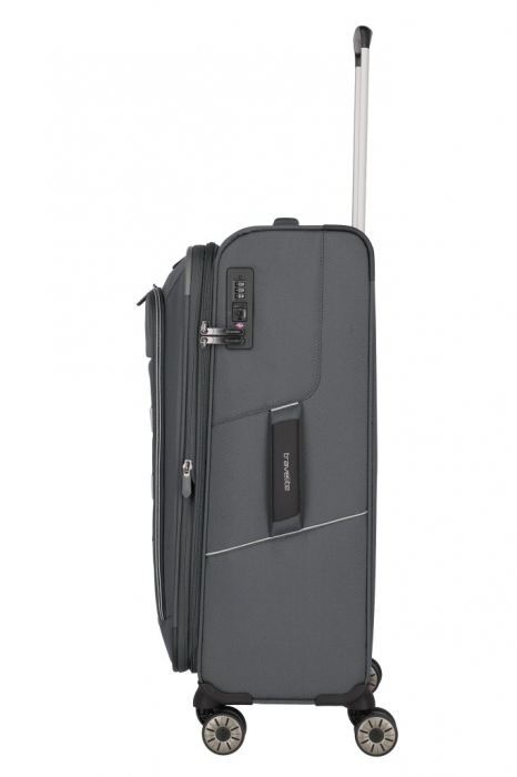 Troler de cala mare Travelite Capri 4 roti,  76 x 46 x 30 cm [4]