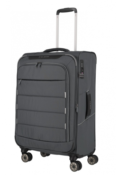 Troler de cala mare Travelite Capri 4 roti,  76 x 46 x 30 cm [3]