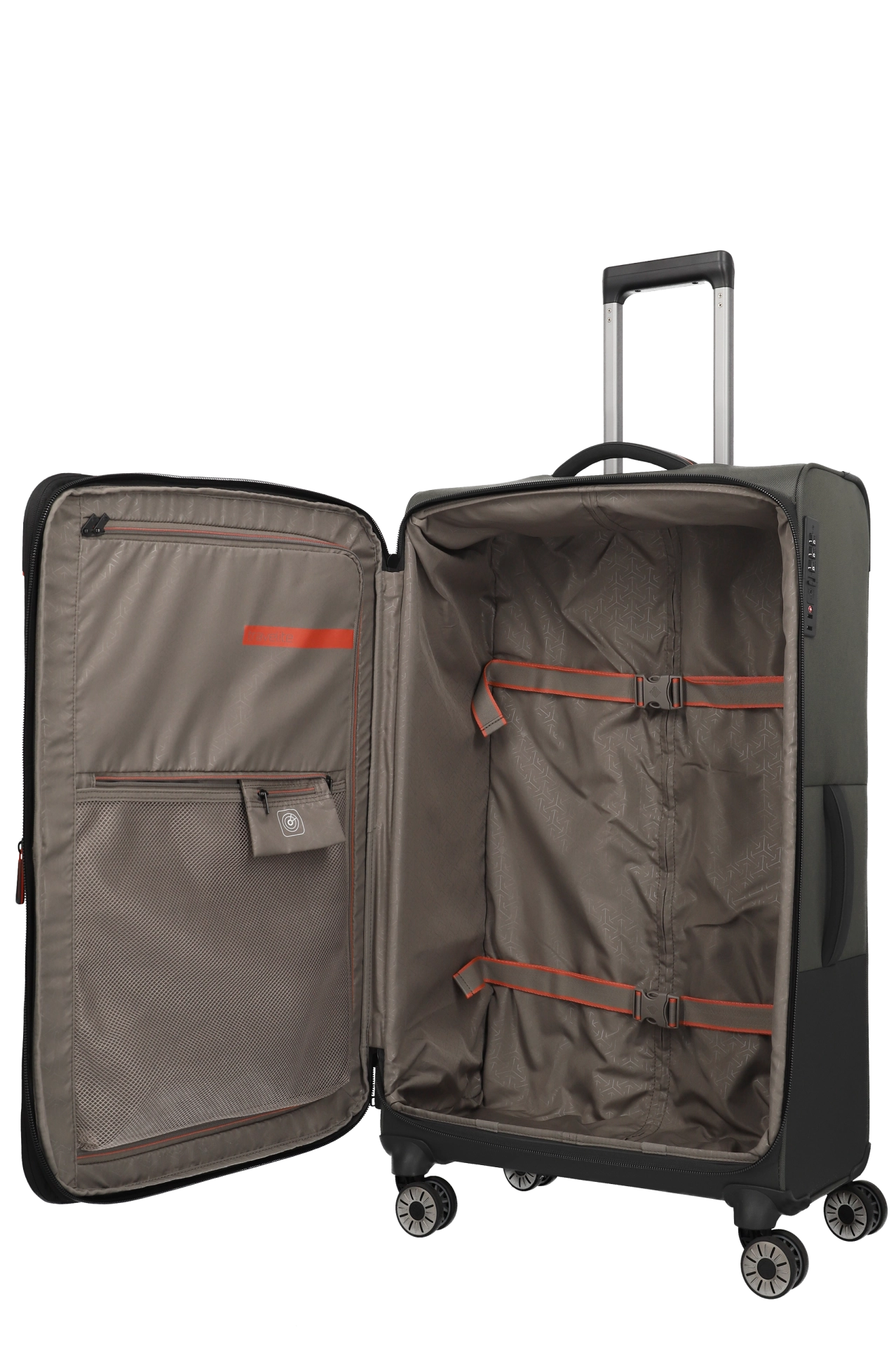 Troler de cala mare(XL) Travelite Crosslite ,4 roti duble, 81 x 52 x 32/36 cm ,expandabil [18]