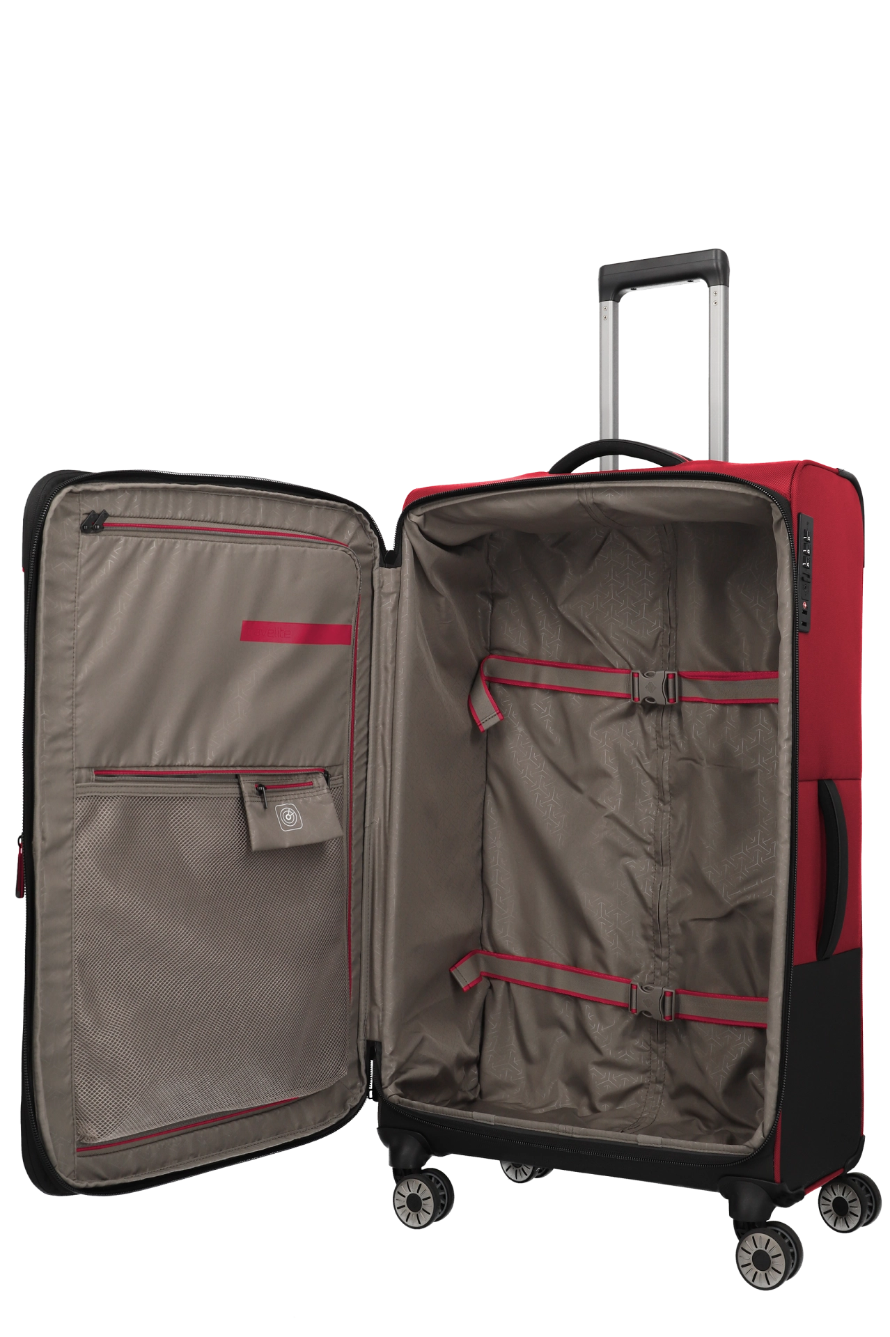 Troler de cala mare(XL) Travelite Crosslite ,4 roti duble, 81 x 52 x 32/36 cm ,expandabil [3]