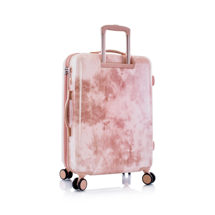 Troler de cala mediu Heys Fashion Spinner Roz 66x45x29cm  InBagaj.ro [3]