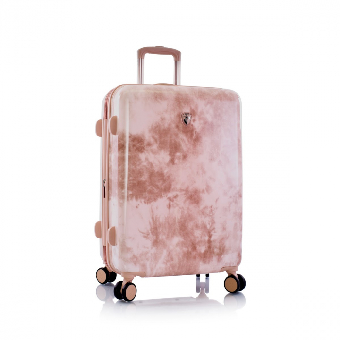 Troler de cala mediu Heys Fashion Spinner Roz 66x45x29cm  InBagaj.ro [2]