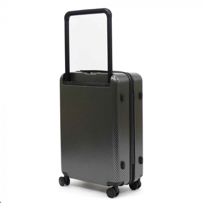 Troler de cala mediu(M) ELLA ICON SHINE NEGRU 68X46X26CM InBagaj [2]