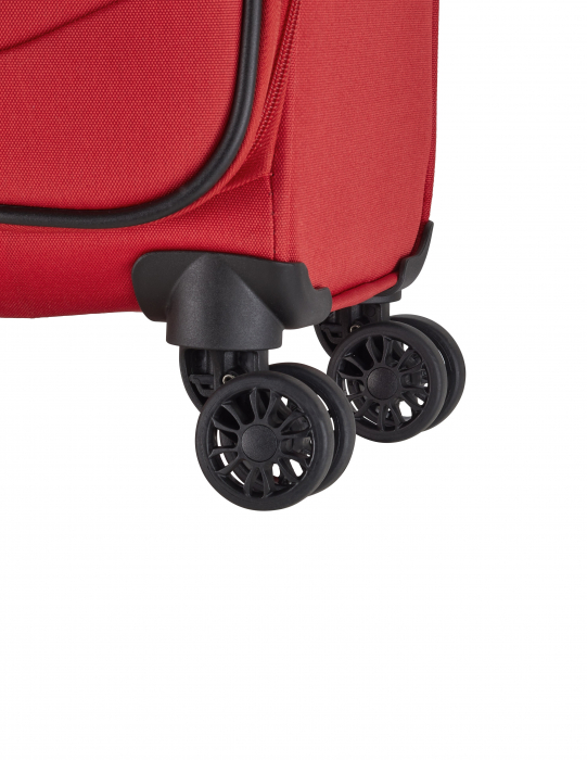 Troler de cala mediu(M) extensibil Travelite CHIOS 67 x 42 x 27 - 31 cm, Rosu [9]
