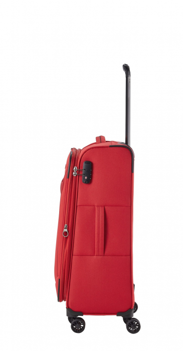 Troler de cala mediu(M) extensibil Travelite CHIOS 67 x 42 x 27 - 31 cm, Rosu [4]