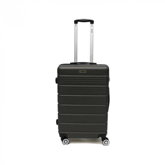 Troler de cala mediu (M) Lamonza Altima 65x42x26 cm, negru InBagaj [3]
