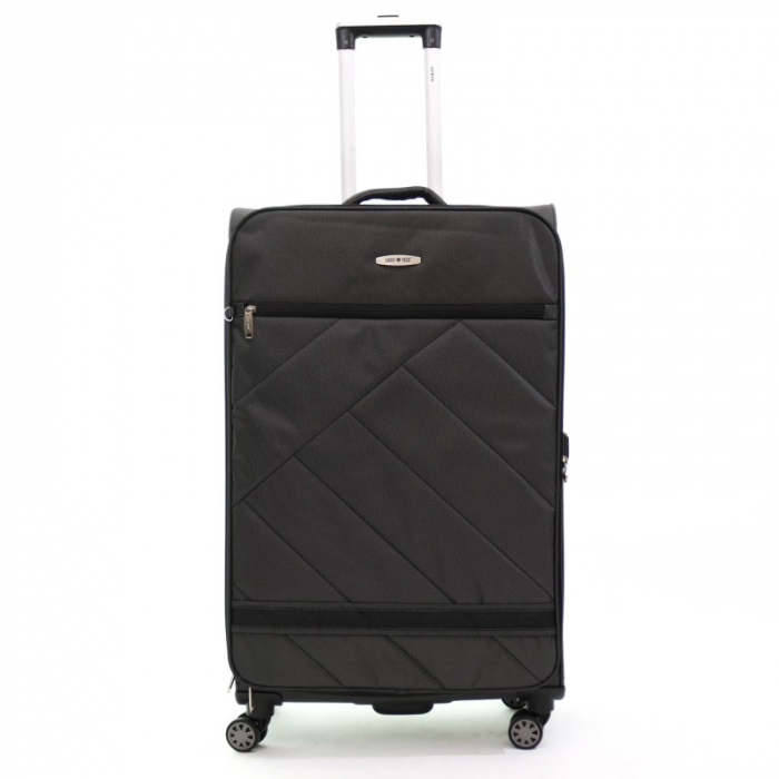 Troler de cala mare (L) Lamonza Glamour 78x48x28 cm, Gri InBagaj [2]