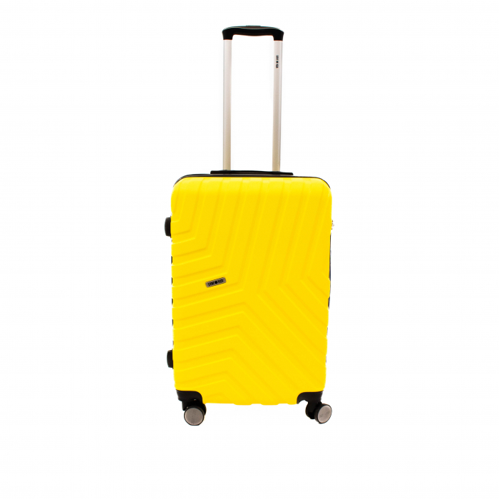 Troler de cala mediu (M) Lamonza Malibu 65x42x26 cm, galben  InBagaj [3]