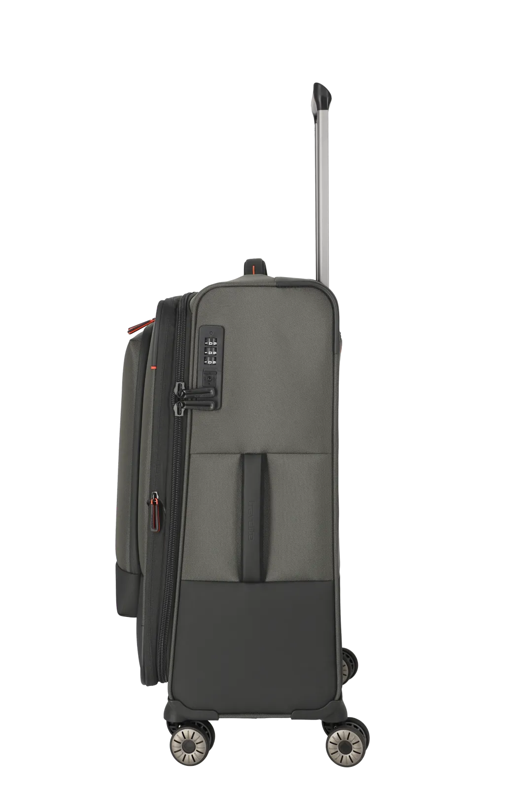 Troler de cala mediu(M) Travelite Crosslite,4 roti duble, 66 x 43 x 28/32 cm ,expandabil [11]