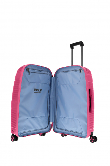 Troler de cala mediu(M) Travelite Impackt, 4 roti, 67x45x28 cm, inbagaj [4]