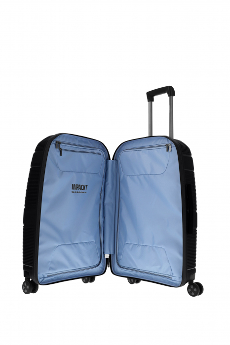 Troler de cala mediu(M) Travelite Impackt, 4 roti, 67x45x28 cm, inbagaj [3]