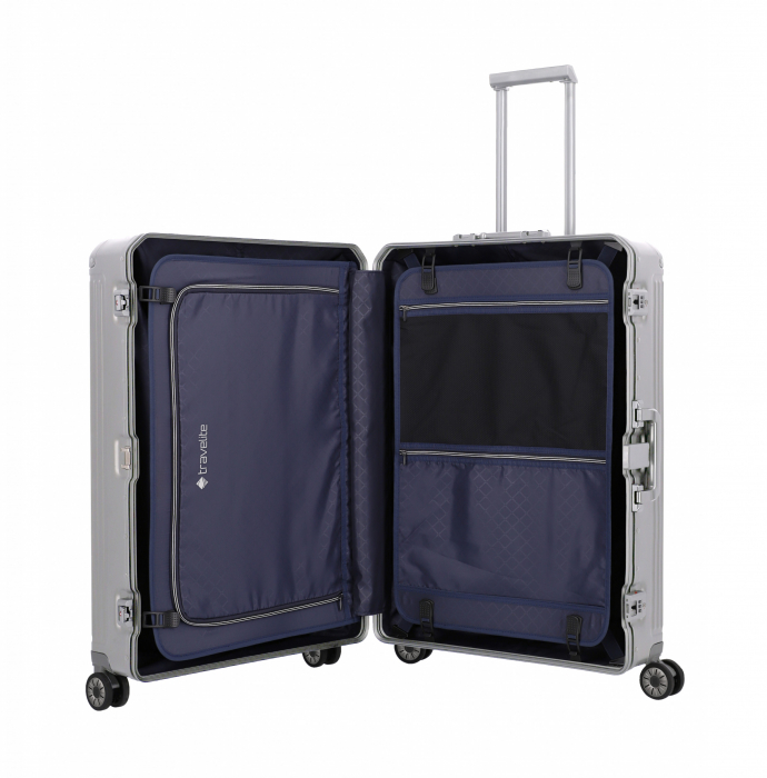 Troler de cala mare(L) Travelite NEXT 77x52x29 cm, Aluminiu [5]