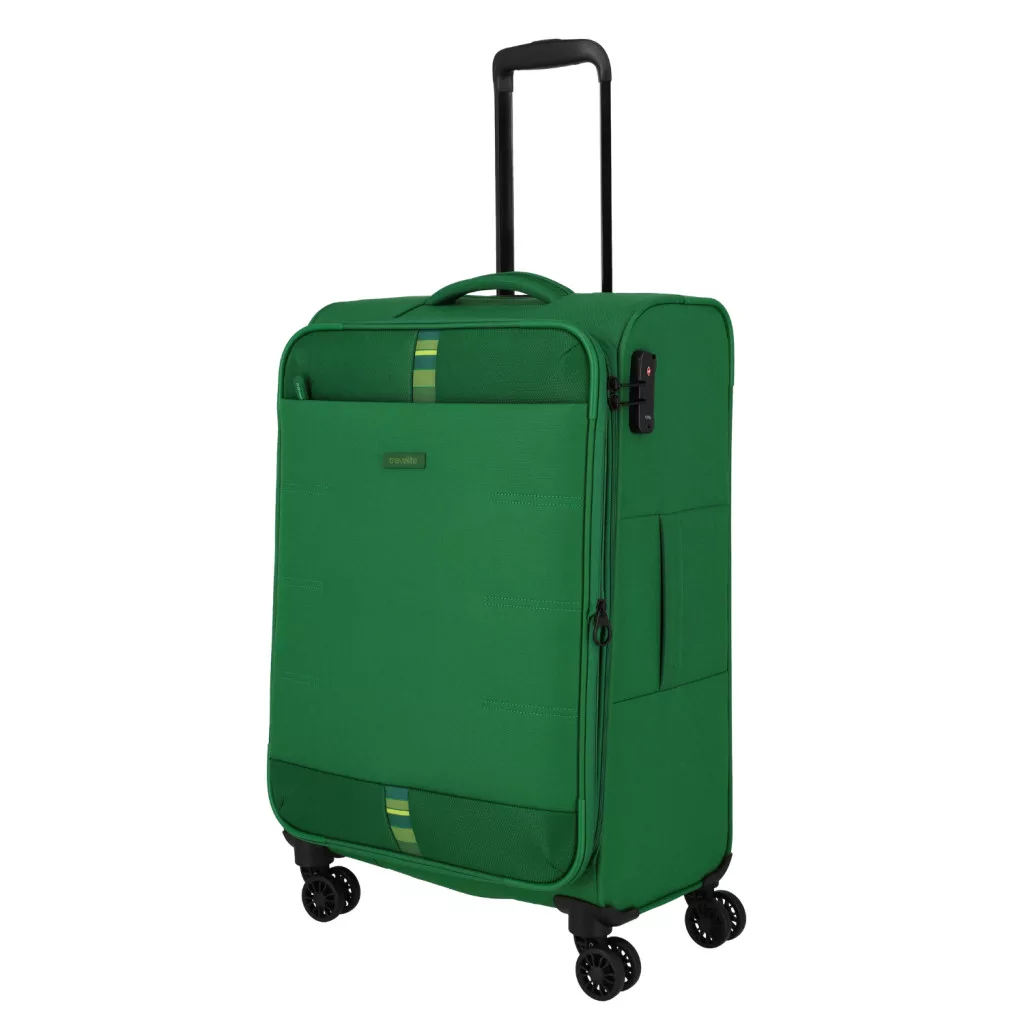 Troler de cala mediu(M)  Travelite ,RÜGEN, 4 roti duble,67 x 42 x 27-31 cm [10]