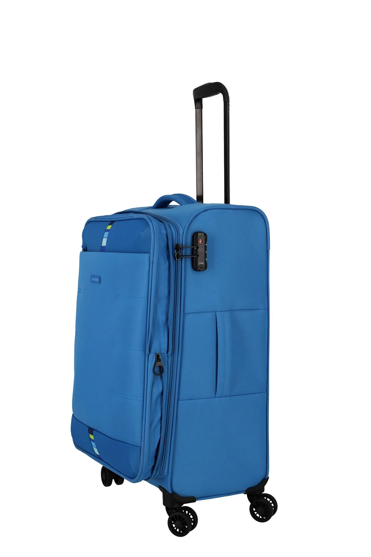Troler de cala mediu(M)  Travelite ,RÜGEN, 4 roti duble,67 x 42 x 27-31 cm [15]