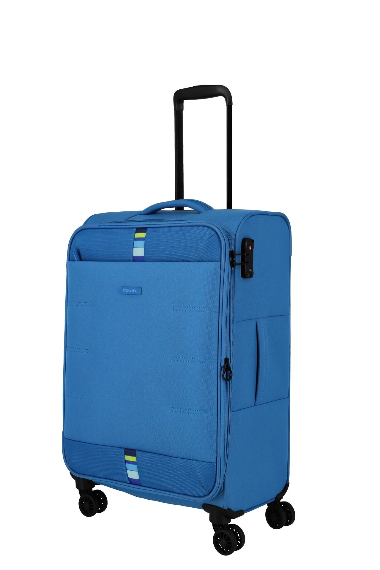 Troler de cala mediu(M)  Travelite ,RÜGEN, 4 roti duble,67 x 42 x 27-31 cm [16]