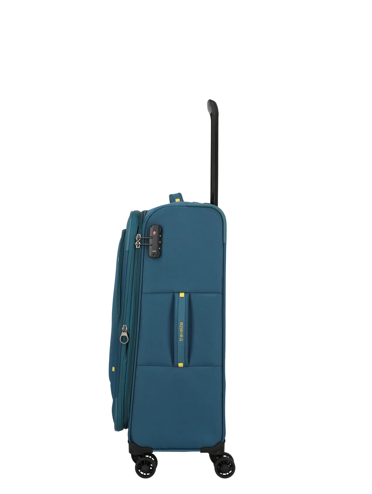 Troler de cala mediu(M) Travelite Umbria cu pliuri extensibile,Albastru [9]
