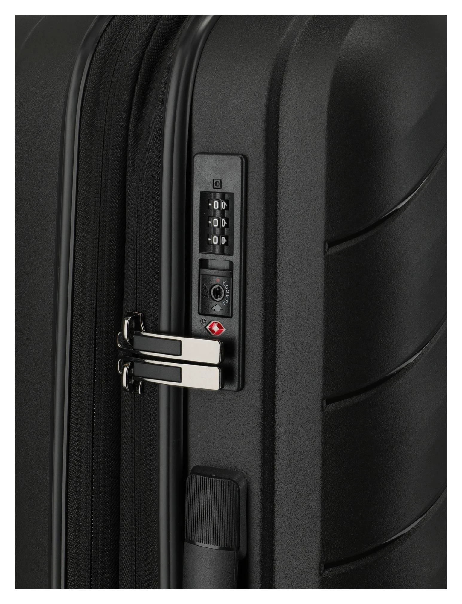 Troler de cala mediu Travelite BURANO, 66 x 45 x 26 / 31 cm - M Negru [4]