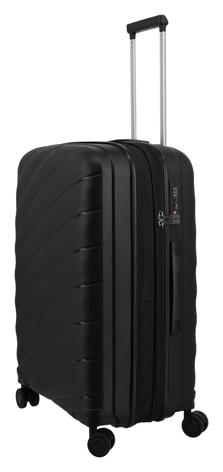 Troler de cala mediu Travelite BURANO, 66 x 45 x 26 / 31 cm - M Negru [2]