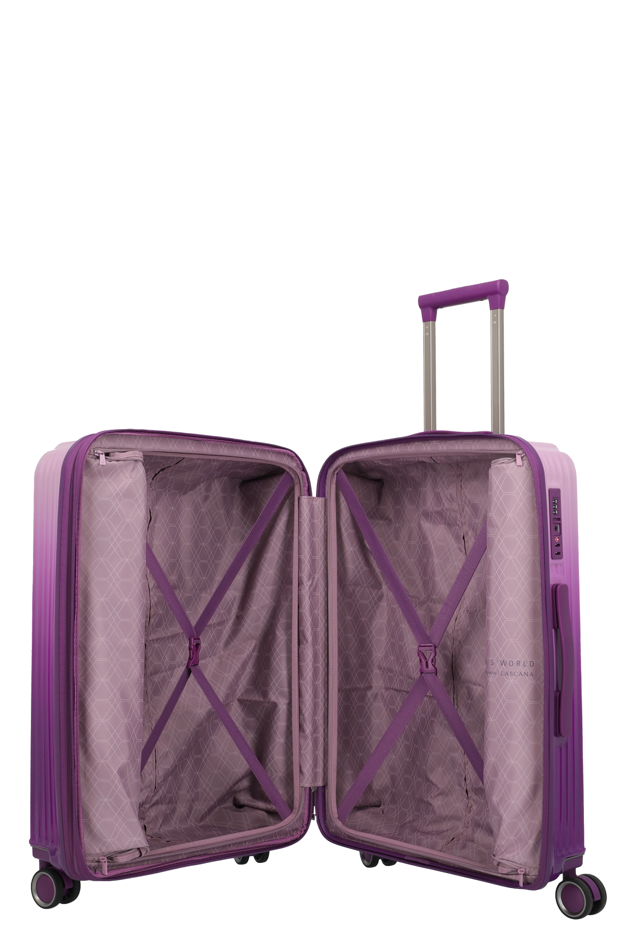 Troler de cala mediu Travelite LASCANA EDITION Purple Degrade ,65 x 44 x 25 / 29 cm - M [5]
