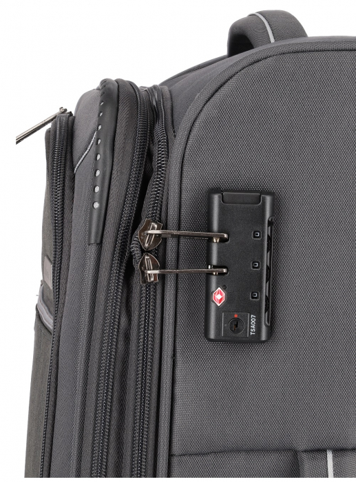 Troler de cala Travelite Arona 4 roti duble 77 cm L Extensibil [11]