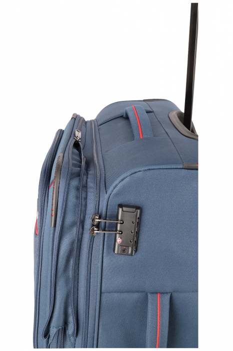 Troler de cala Travelite Arona 4 roti duble 66 cm M Extensibil [4]