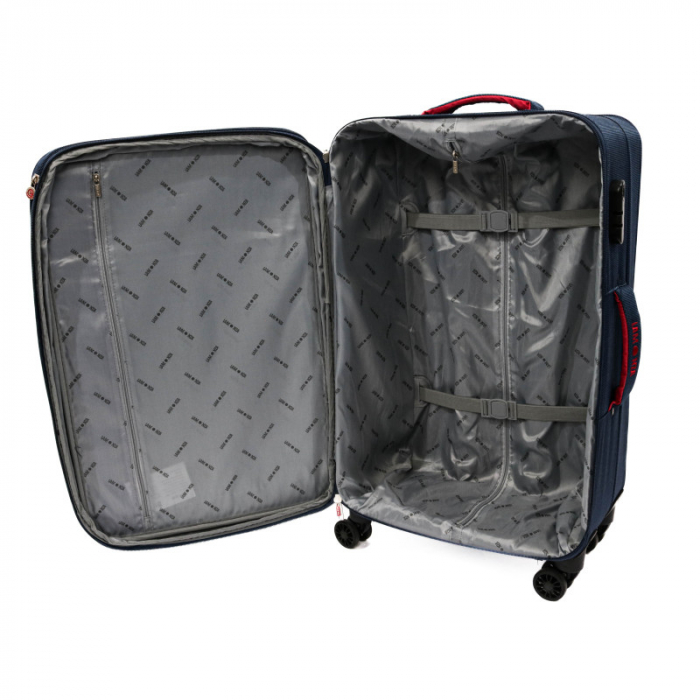 Troler Dortmund 70x41x25 cm, 2.9 kg, extensibil 30%, albastru [6]