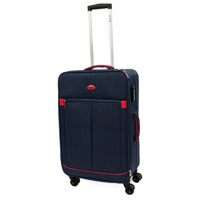 Troler Dortmund 80x46x28 cm, 3.4 kg, expandabil 30%, albastru [1]