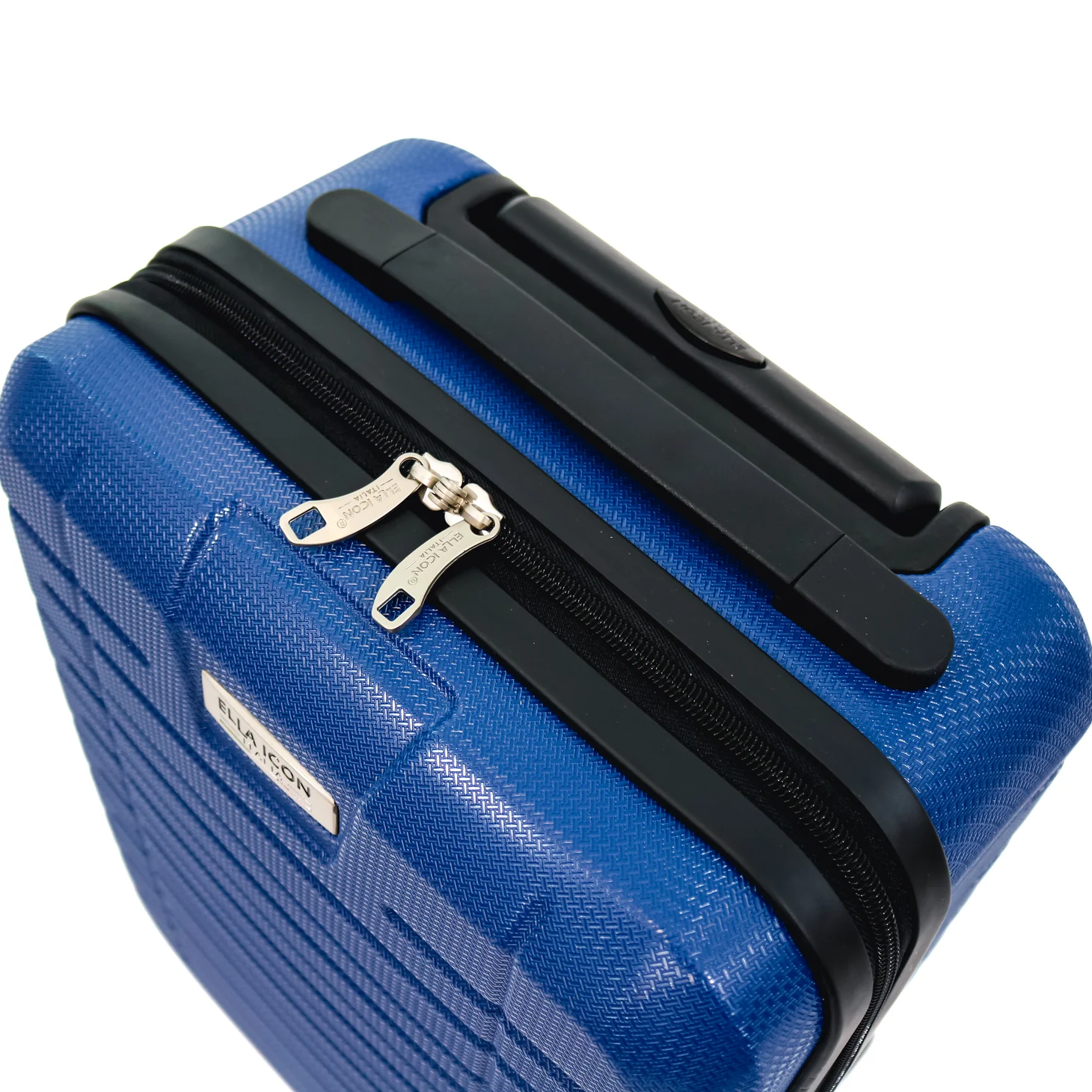 Troler Ella Icon Leaf cu 2 roti, ABS, 40x30x20 cm, Albastru [3]