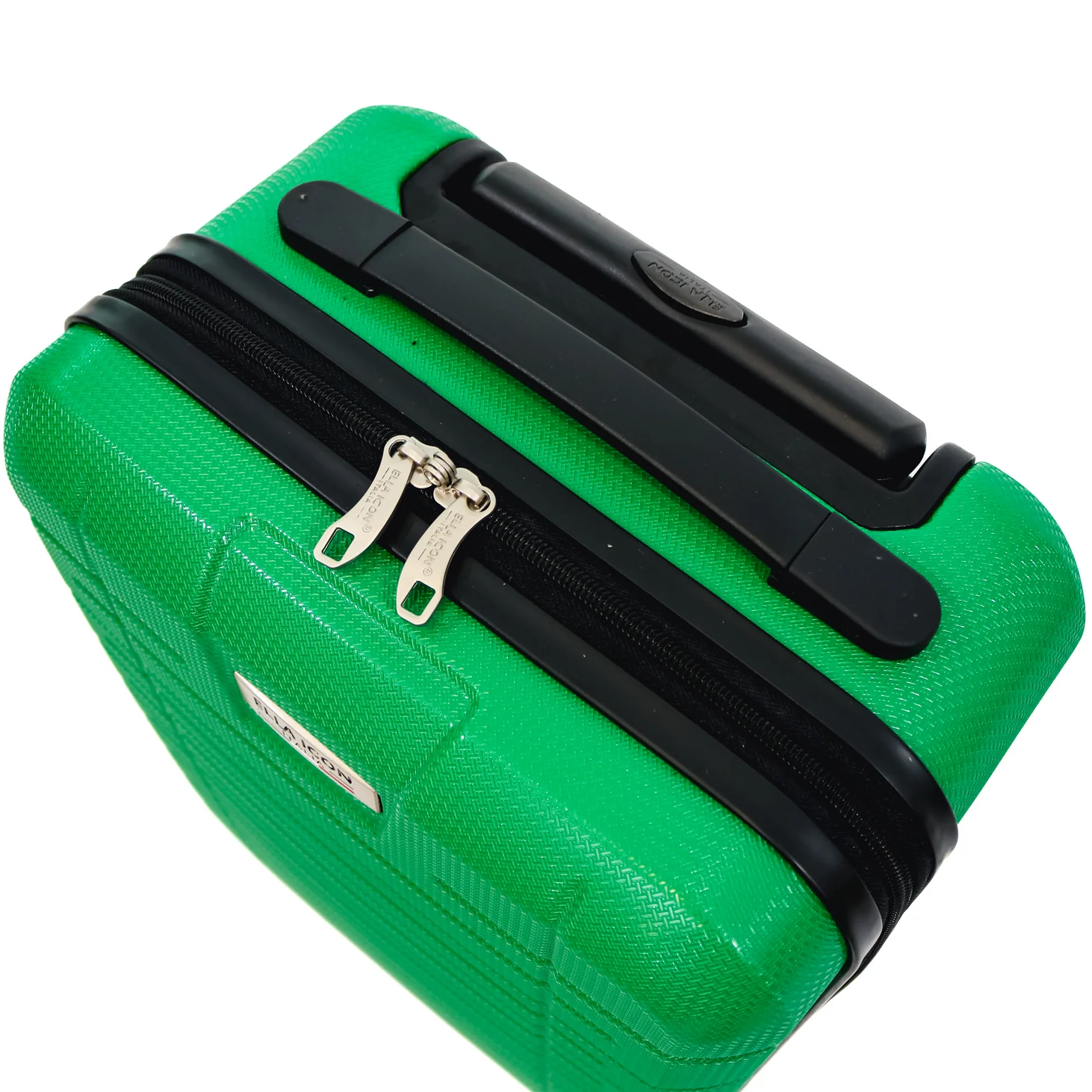 Troler Ella Icon Leaf cu 2 roti, ABS, 40x30x20 cm, Verde [3]