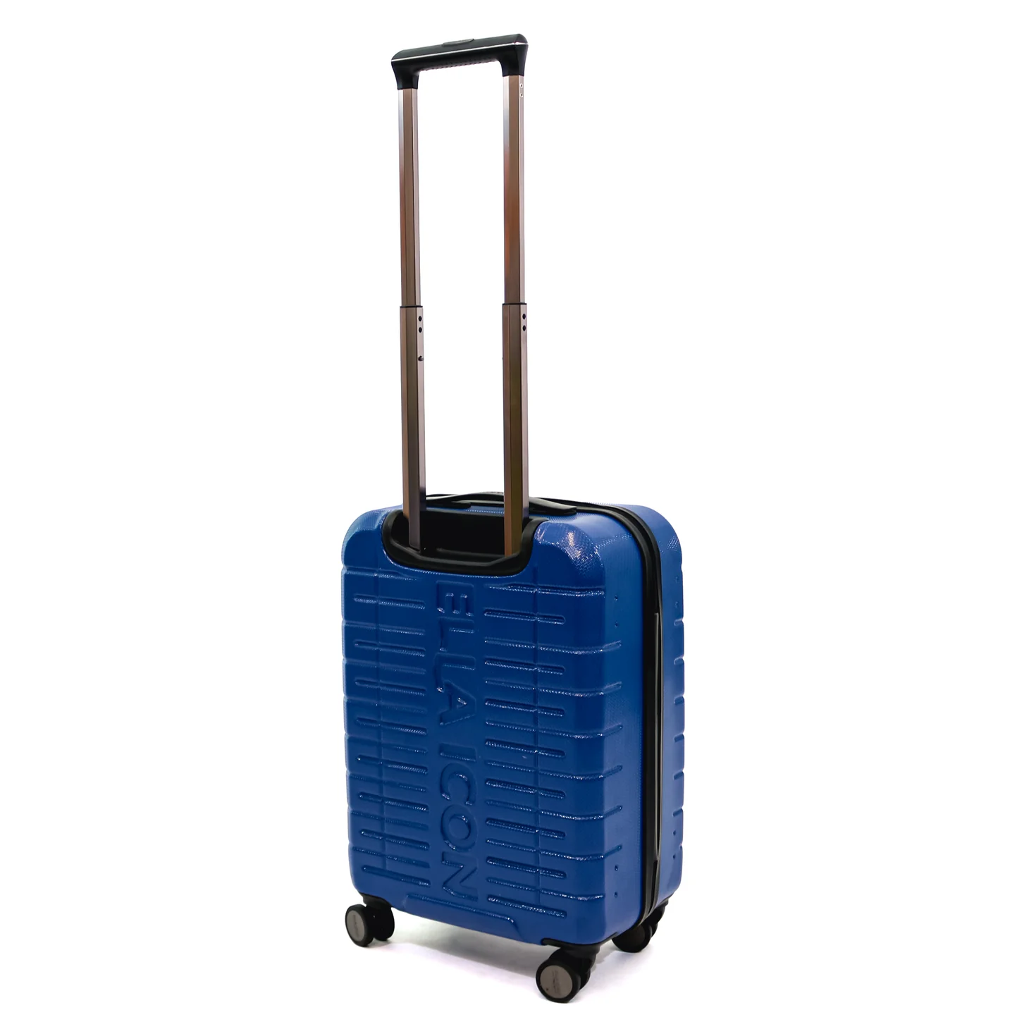 Troler Ella Icon Leaf cu 4 roti duble, ABS, 55x39x23 cm, Albastru [2]