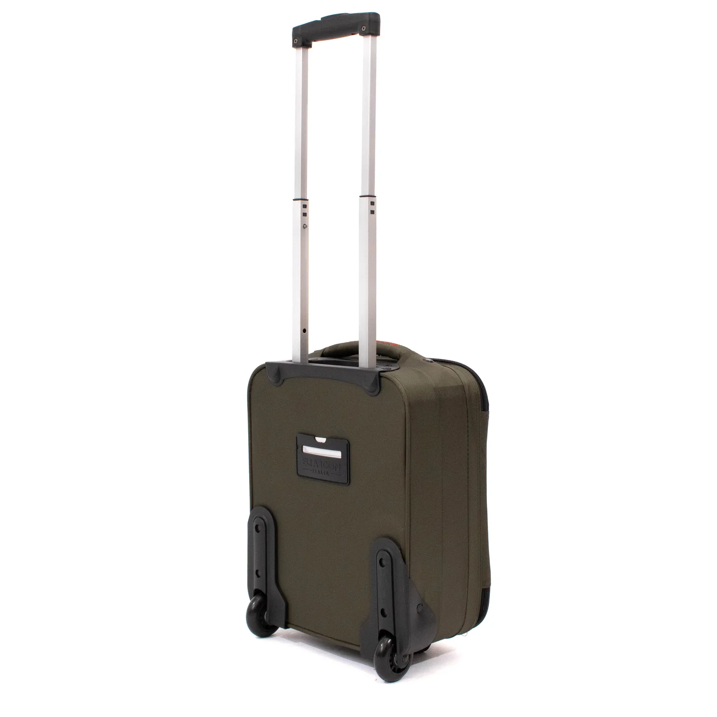 Troler Ella Icon Shadow cu 2 roti, Textil, 40x30x20 cm, Kaki [2]