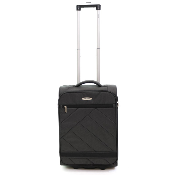 Troler Glamour 55x36x20cm, 2.3 kg, gri [2]