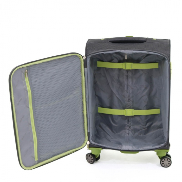 Troler de cabina (S) Lamonza Superlight 55x37x22 cm, Gri [3]