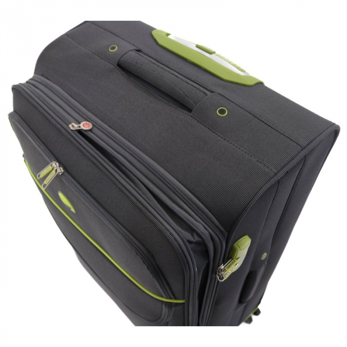 Troler Lamonza Superlight 78 cm, Gri, 4 roti [5]
