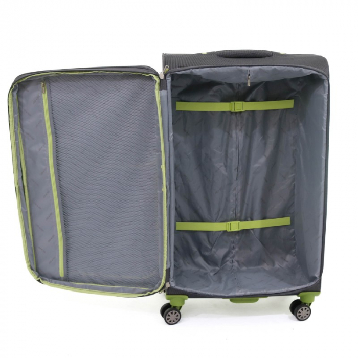 Troler Lamonza Superlight 78 cm, Gri, 4 roti [7]