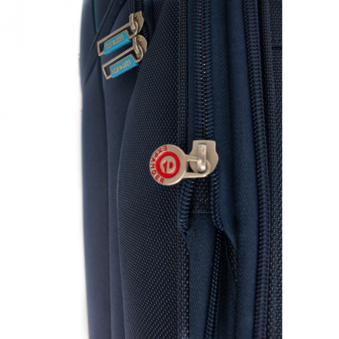 Troler de cala mare (L) Lamonza Ultralight Albastru inchis / Turcoaz 80x47x30 cm, expandabil 30% [10]