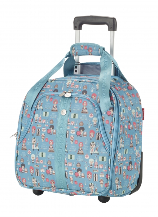 Troler LIL'LEDY 2 roti duble -  40 cm - inbagaj [6]