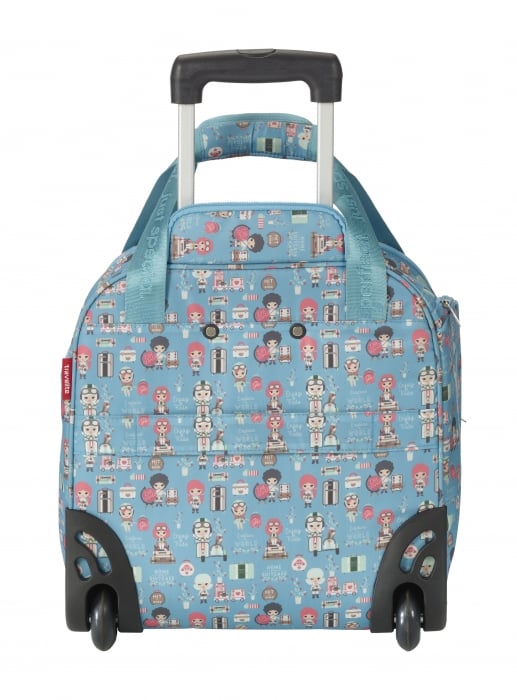 Troler LIL'LEDY 2 roti duble -  40 cm - inbagaj [3]