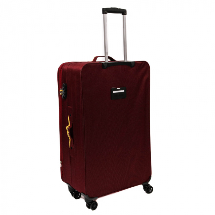 Troler Lime 80x46x28, 3.4 kg, expandabil 30%, rosu / galben [5]