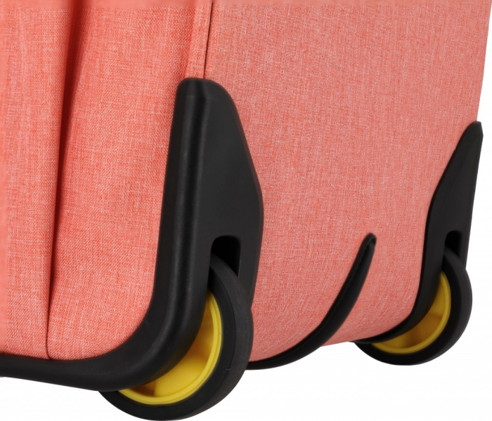 Troler de copii travelite YOUNGSTER Sirena, 2 roti, roz inbagaj [4]