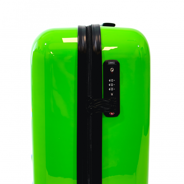 Troler pentru copii Ella Icon Balena Albastra - Verde 55X40X24 CM [3]