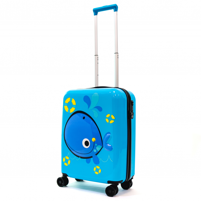 Troler pentru copii Ella Icon Balena Albastra - Albastru 55X40X24 CM [1]