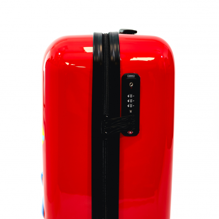 Troler pentru copii Ella Icon Balena Albastra - Rosu 55X40X24 CM [3]
