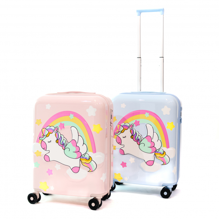 Troler pentru copii Ella Icon UNICORN Albastru 55X24X40 cm [5]