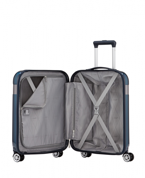 Troler TITAN - SPOTLIGHT - S - 55 cm 4 roti duble [12]