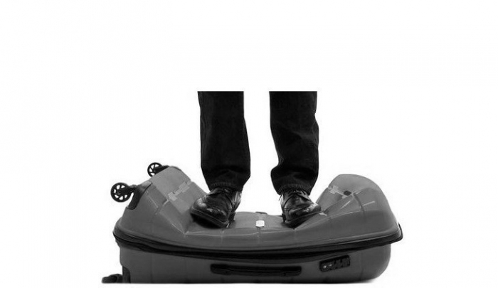 Troler de cala mare(L) travelite AIR BASE 4 roti spinner 77 x 51 x 30 cm - L [2]