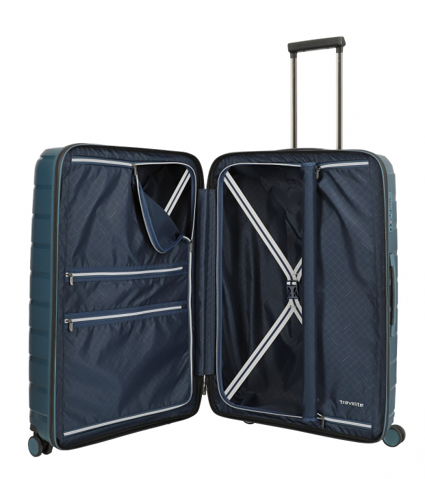 Troler de cala mare(L) travelite AIR BASE 4 roti spinner 77 x 51 x 30 cm - L [3]
