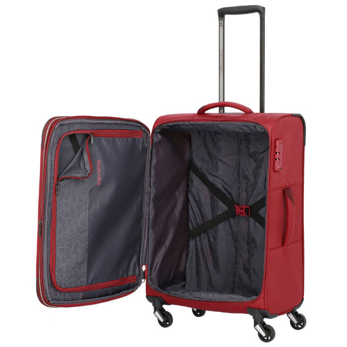 Set Trolere Travelite KITE 4 roti  S, M, L + CADOU geanta de bord [6]