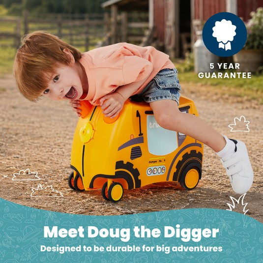 Valiza Trunki Doug - Excavatorul Glide [19]