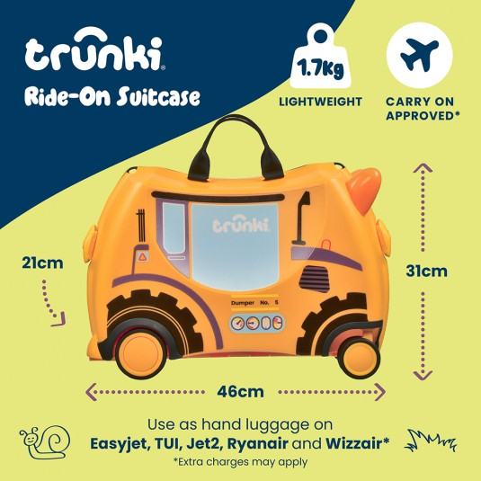 Valiza Trunki Doug - Excavatorul Glide [17]